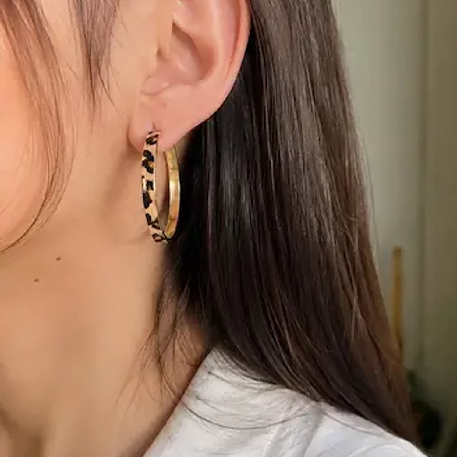 گوشواره پلنگی زنانه