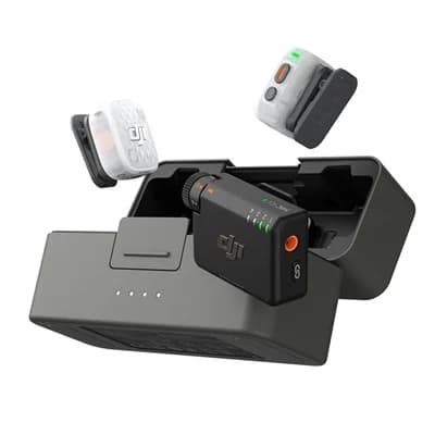 میکروفون یقه‌ای دی‌جی‌آی DJI Mic Mini 2S (2 TX + 1 RX + Charging Case)