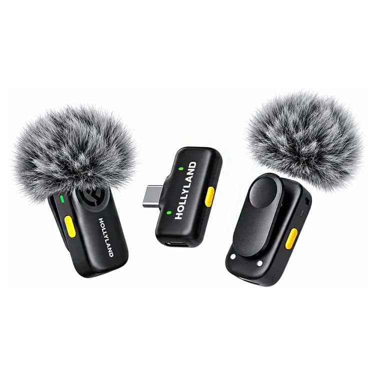 میکروفون یقهای هالی لند Hollyland Lark A2 Duo Wireless Microphone — تصویر ۱۰