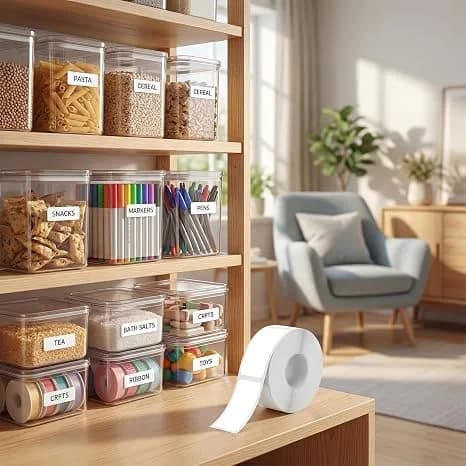 لیبل پرینتر حرارتی Label Tape 14x30mm — تصویر ۳