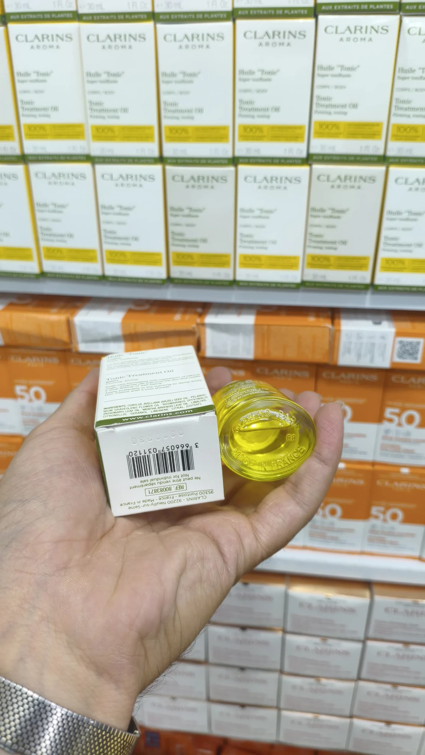 روغن عصاره ارکیده آبی کلارنس | آبرسان قوی، درمان و تقویت پوست خشک صورت | ۳۰ میل — تصویر ۳