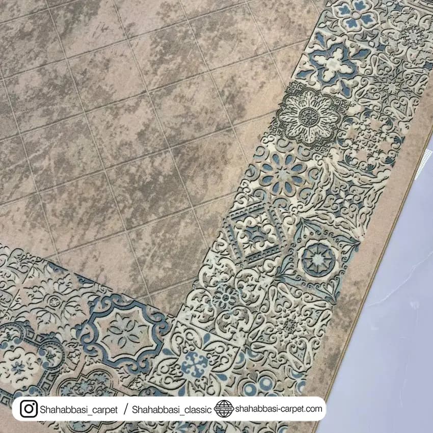 فرش مدرن کد 600385 فیلی — تصویر ۳