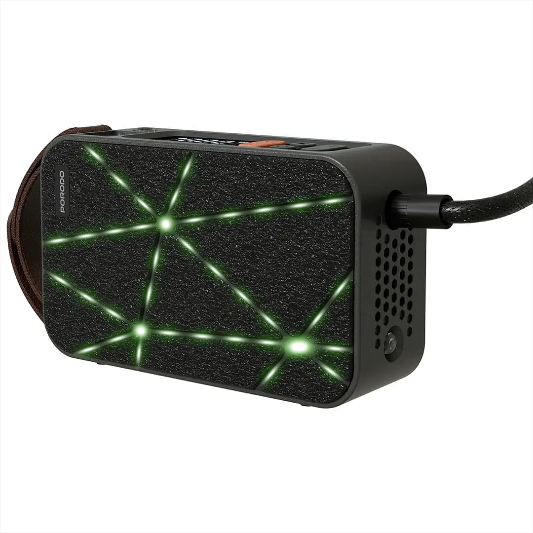 کمپرسور باد پرودو Porodo Flator 4000mAh Car Tire Inflator PDGA03 — تصویر ۹