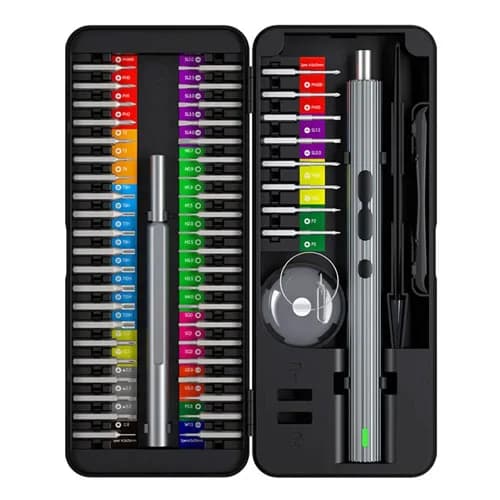 کیت پیچ گوشتی شارژی گرین لاین Green Lion 58 IN 1 Electric Screwdriver Set GN58IN1ELSD — تصویر ۵