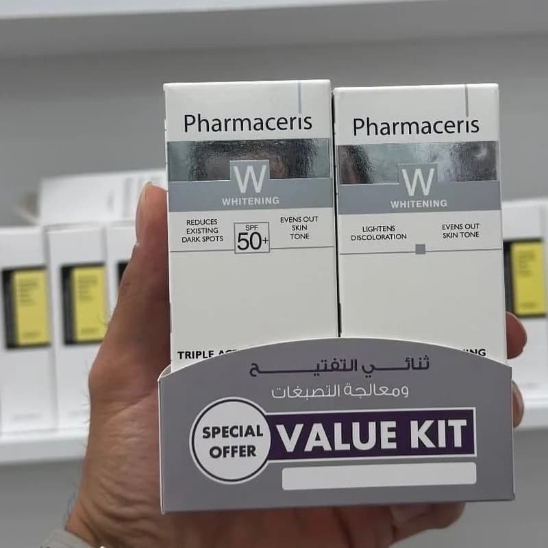 ست روز و شب ضدلک و روشنکننده فوق تخصصی فارماسریز -Pharmaceris W — تصویر ۵