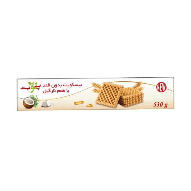 بیسکویت بدون قند نارگیلی بیلوفیت — تصویر ۳