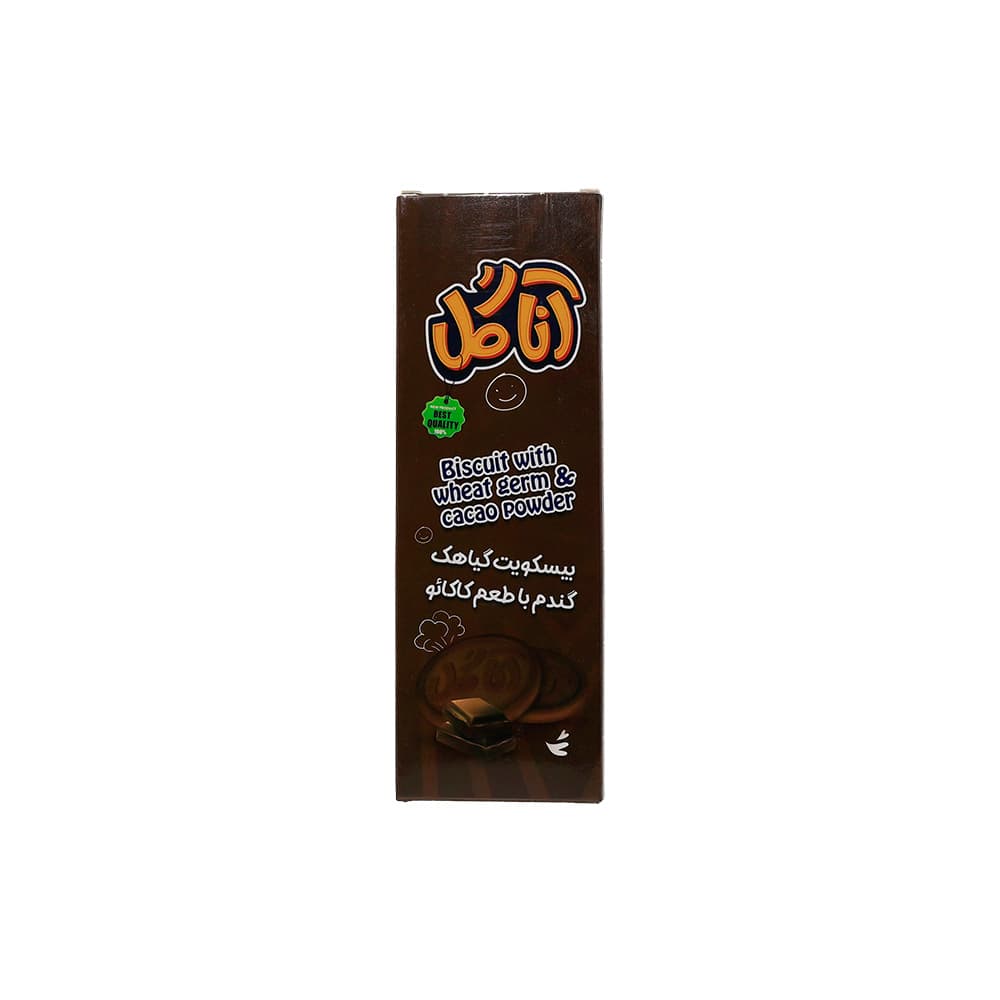 بیسکویت گیاهک گندم و کاکائو آناگل