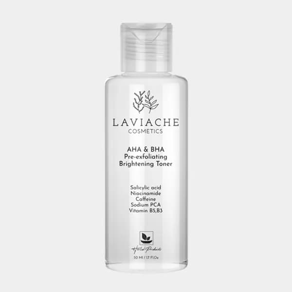 تونر پیش لایه بردار، روشن کننده AHA & BHA لاویاچه — تصویر ۲