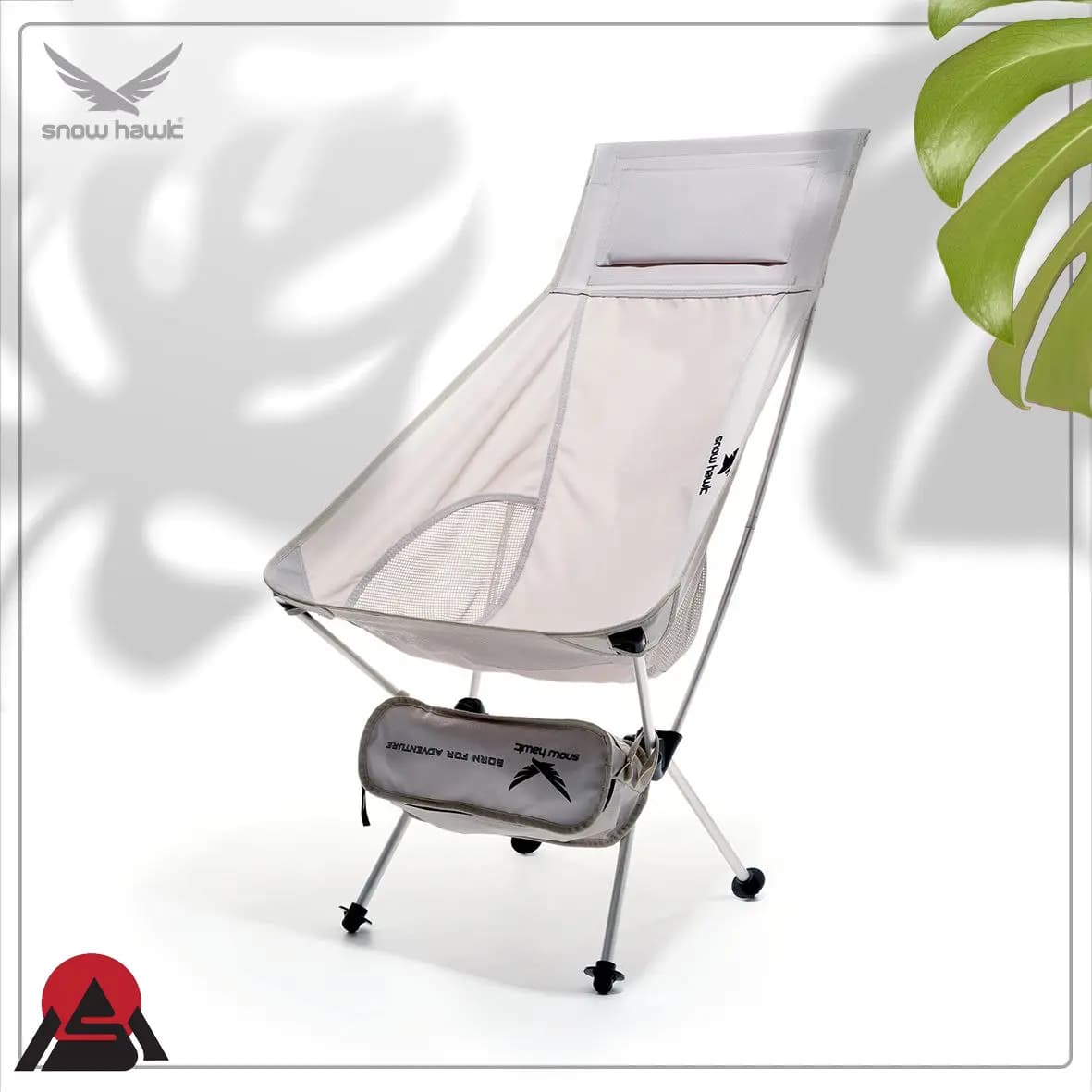 صندلی تاشو کمپینگ High-Back Ultralight Chair اسنوهاک کد SN-A9149 — تصویر ۱۱