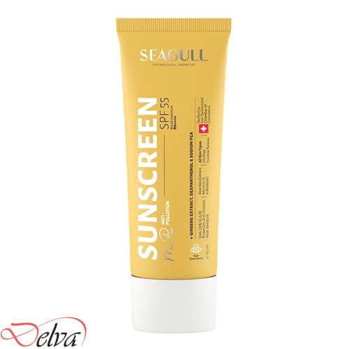 کرم ضد‌آفتاب فاقد‌ رنگ آقایان SPF 55 سی گل — تصویر ۲