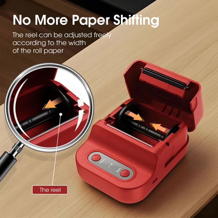 پرینتر حرارتی قابل حمل JBQ Pinnacle Mini Portable Label Printer D279872 — تصویر ۵