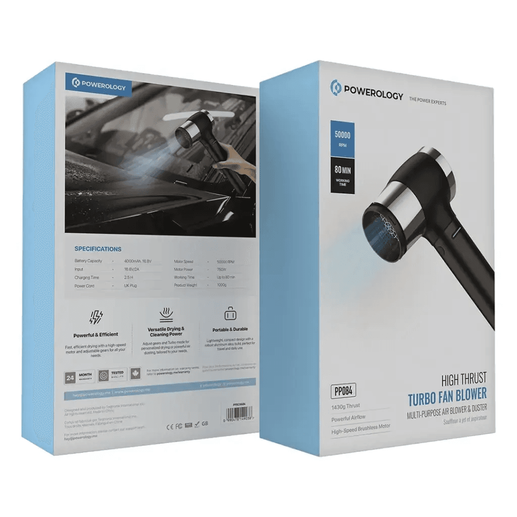 دمنده پاورولوژی مدل Powerology High Thrust Turbo Fan Blower PPBCHA84 — تصویر ۱۲