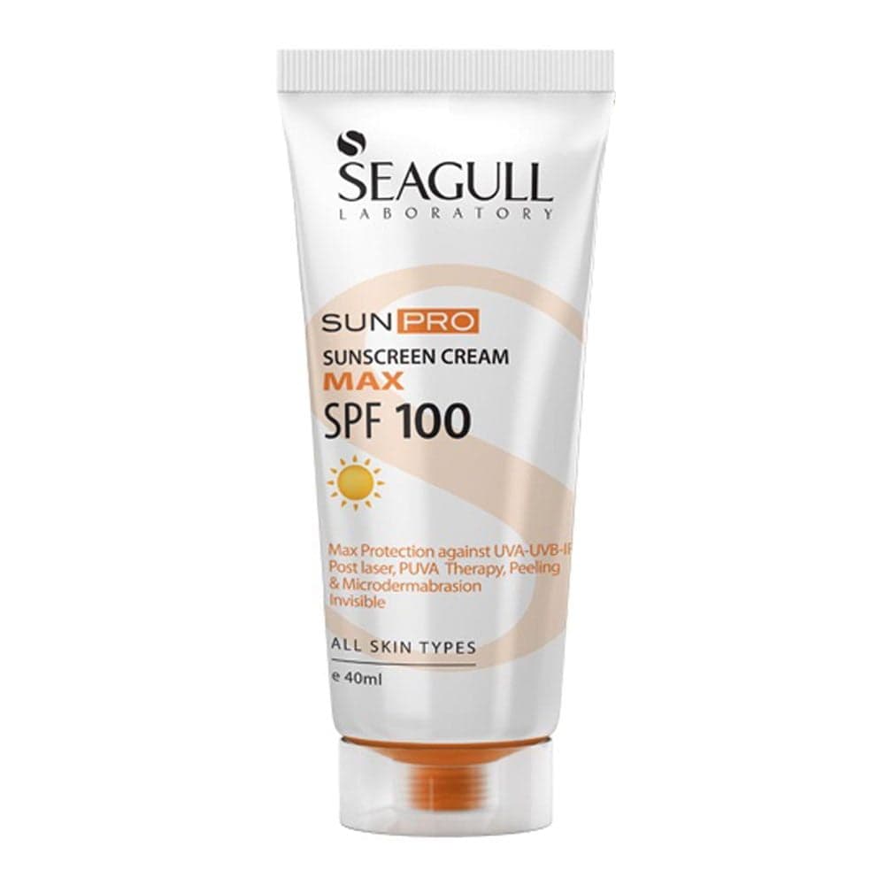ضد آفتاب بی‌رنگ SPF100 سی گل