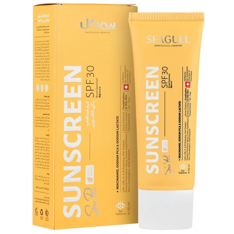 ضد آفتاب رنگی SPF30 سی گل — تصویر ۲