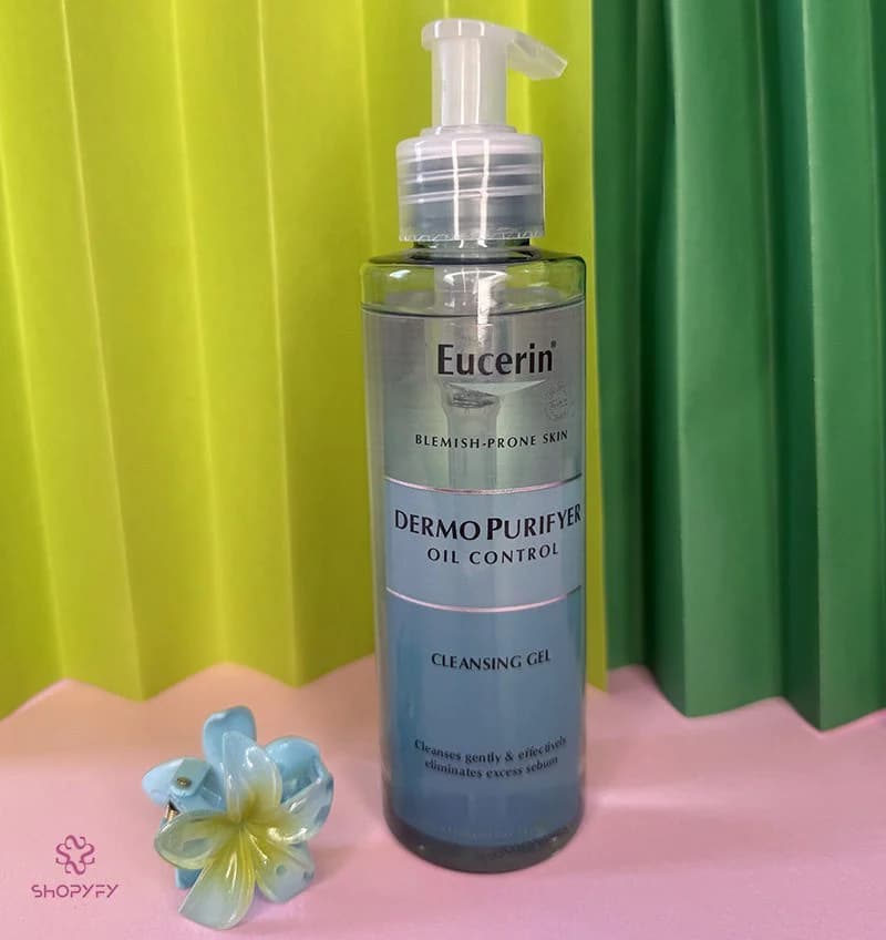 ژل شستشوی صورت اوسرین (Eucerin) مدل OIL CONTROL مناسب پوست چرب — تصویر ۱۰