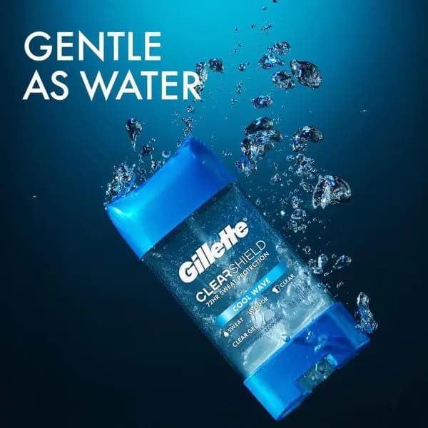 مام استیک ژله ای ژیلت Gillette مدل کول ویو COOL WAVE حجم 107 گرم — تصویر ۴