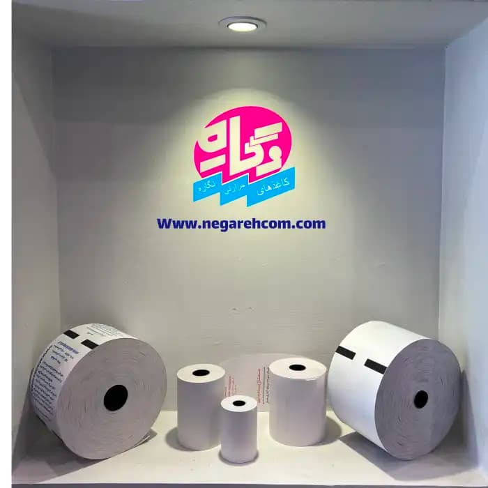رول ژورنال حرارتی خودپرداز NCR بلک مارک دار — تصویر ۲