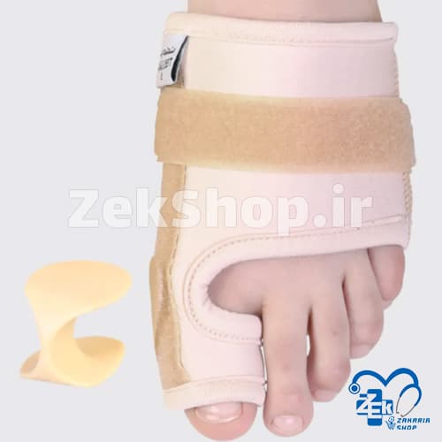 بانداژ هالوکس والگوس(مخصوص استفاده در شب) طب و صنعت Hallux Valgus Night Bandage