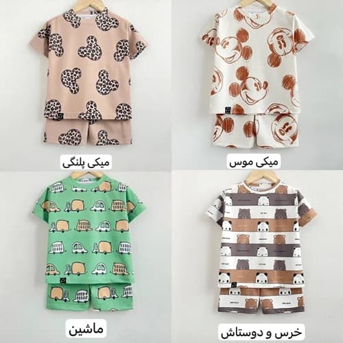 تیشرت شلوارک راحتی — تصویر ۹