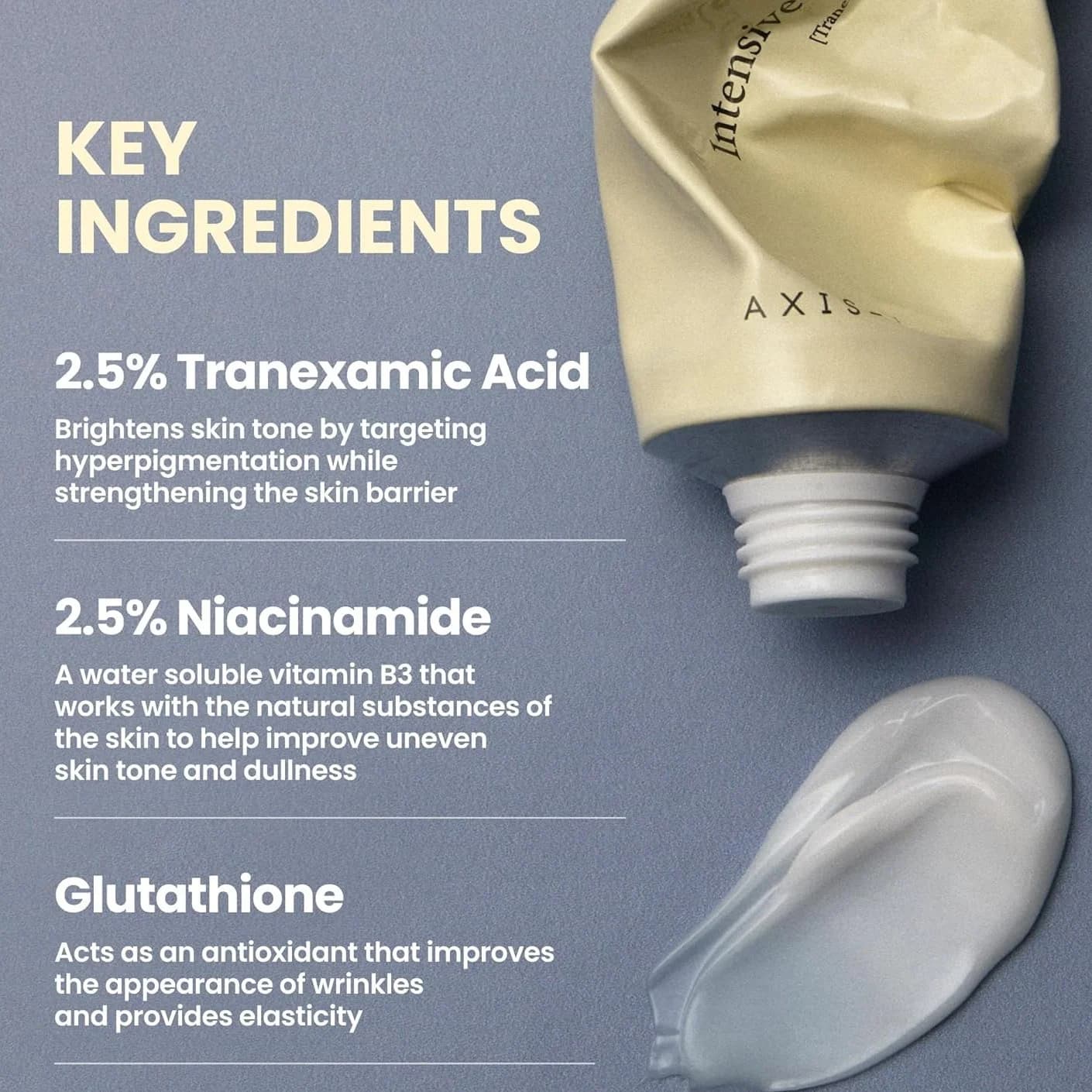 کرم ضد لک و روشن کننده TXA 2.5% Intensive Brightening Cream مناسب برای انواع پوست باحجم 50 میل — تصویر ۲