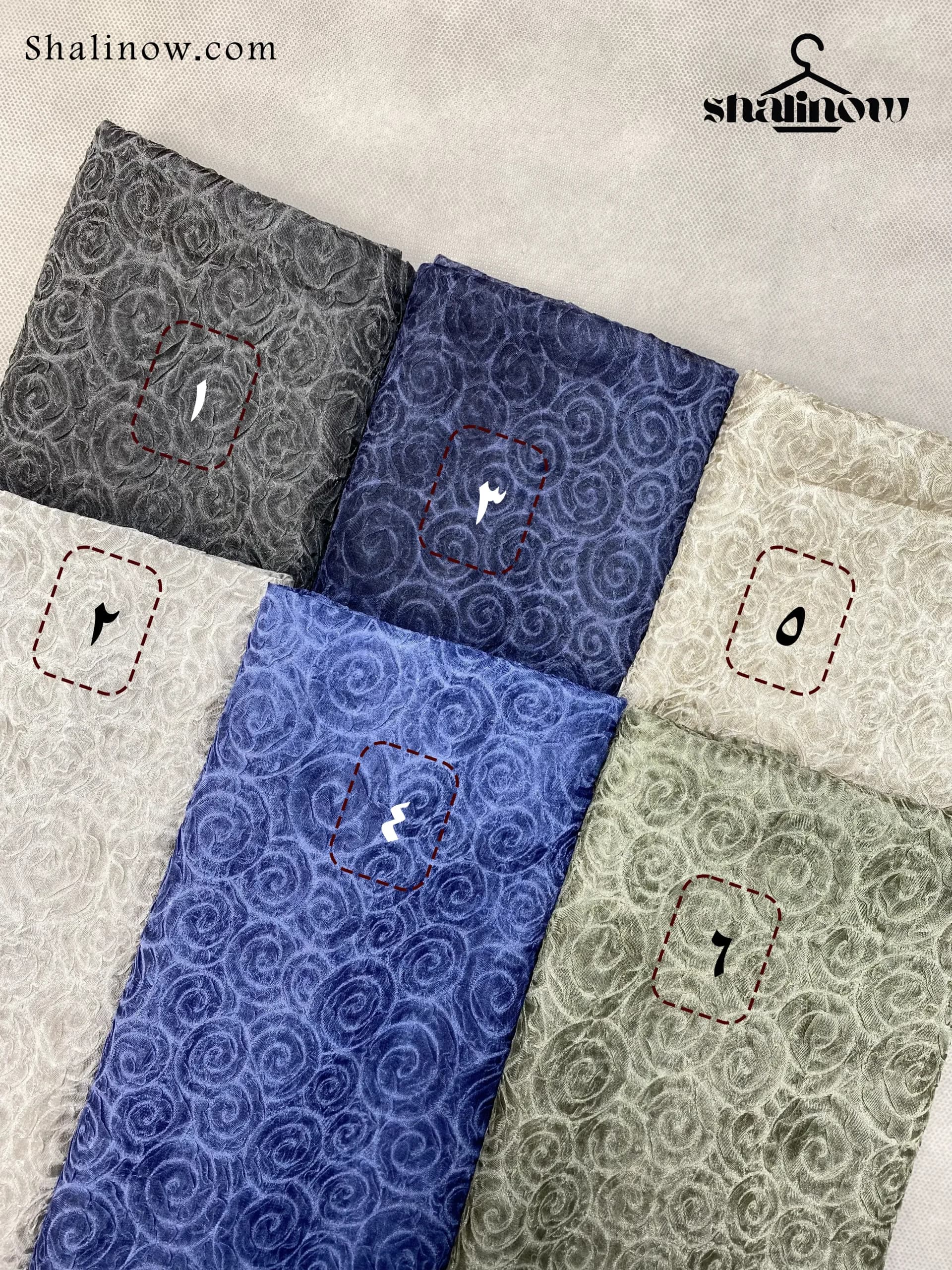 شال ‌حریر پفکی — تصویر ۲