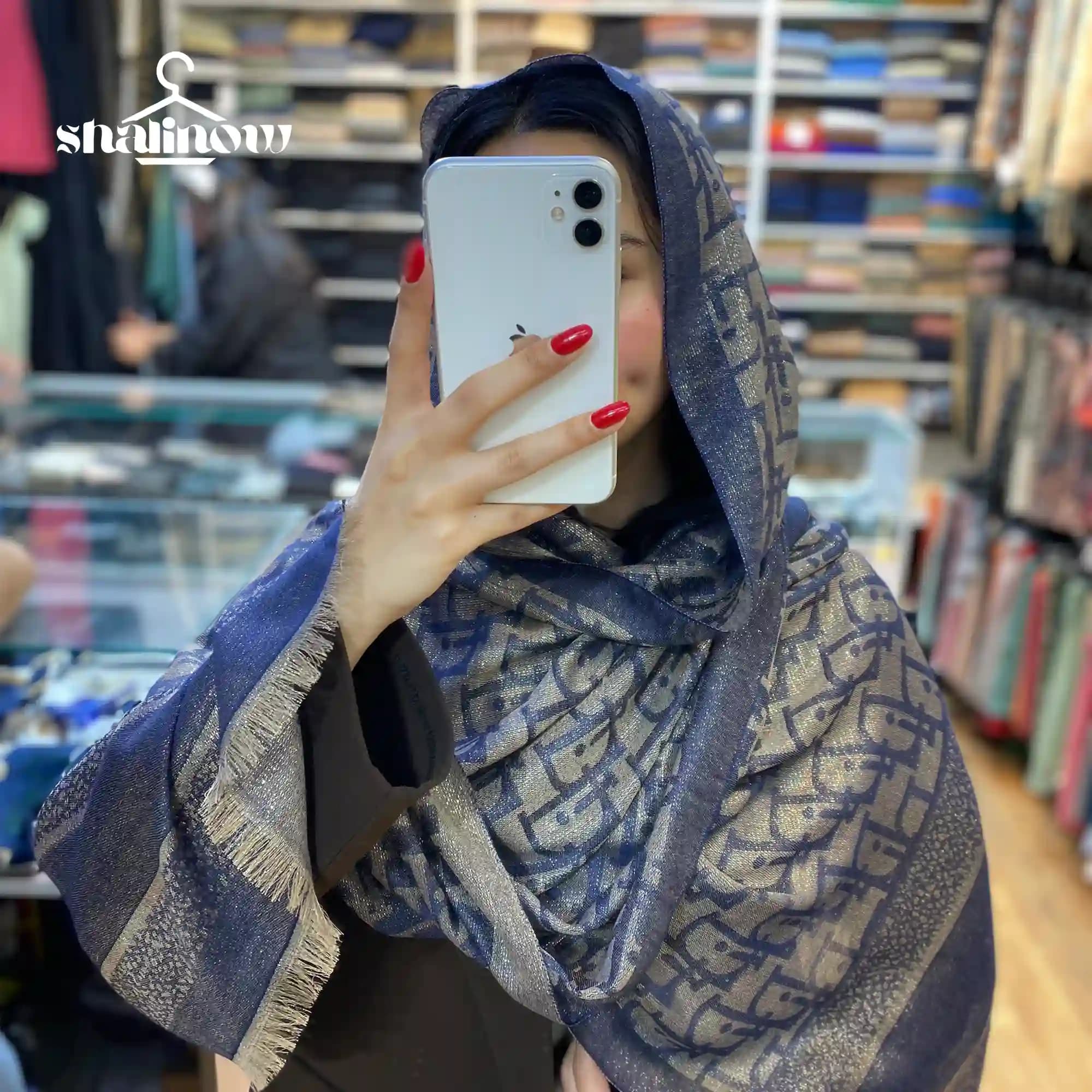 شال ژاکارد کشمیر