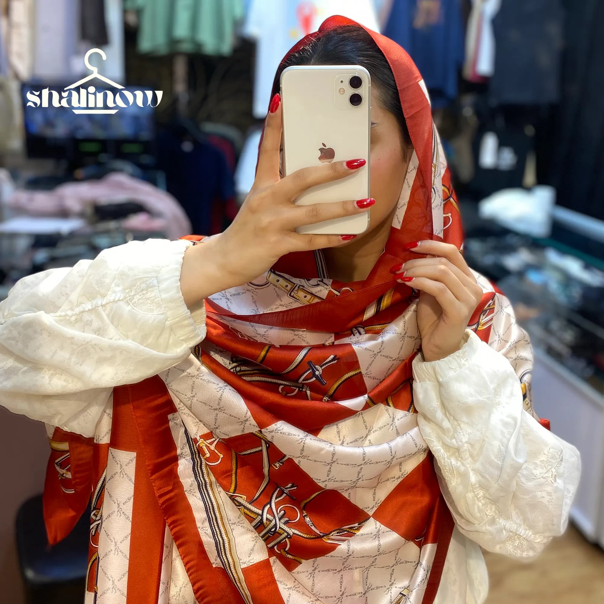 شال مام ابریشم وارداتی