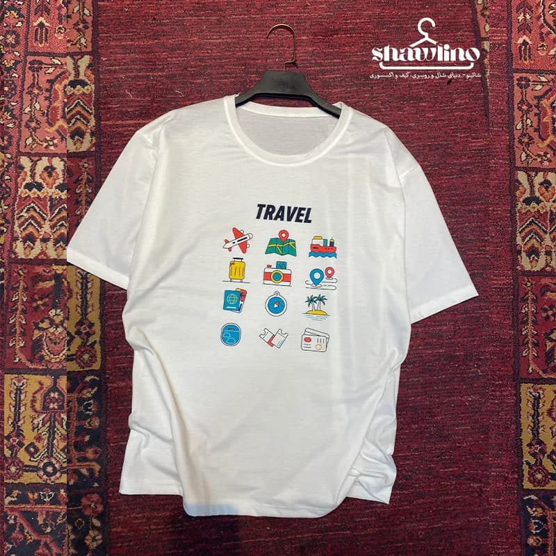 تیشرت طرح Travel