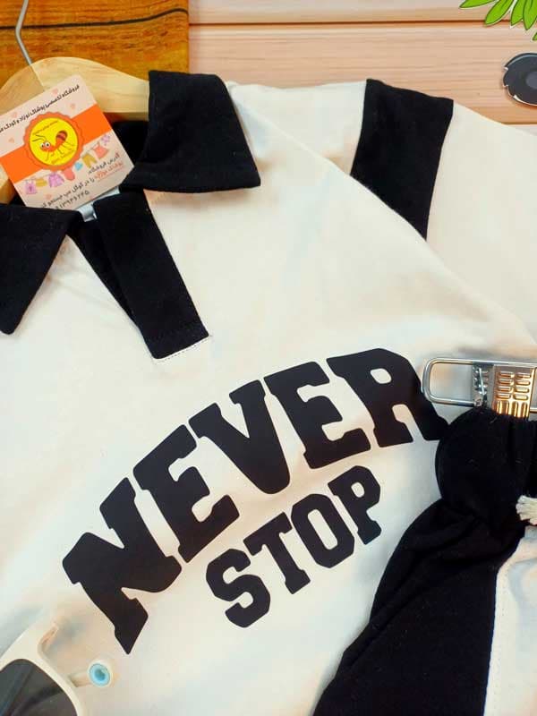تیشرت شلوارکNEVER STOP — تصویر ۱۰