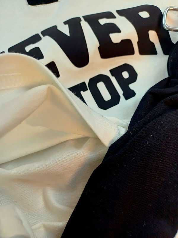 تیشرت شلوارکNEVER STOP — تصویر ۵