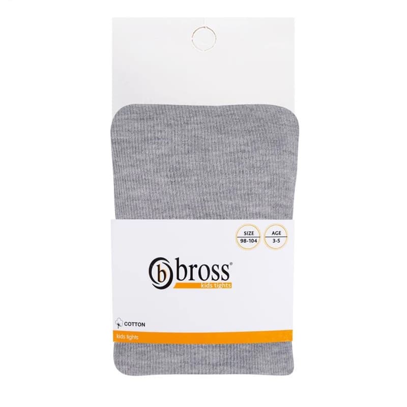 جوراب شلواری بچگانه براس (Bross) نخی طرح Kids Tights | سایز ۳ تا ۱۱ سال