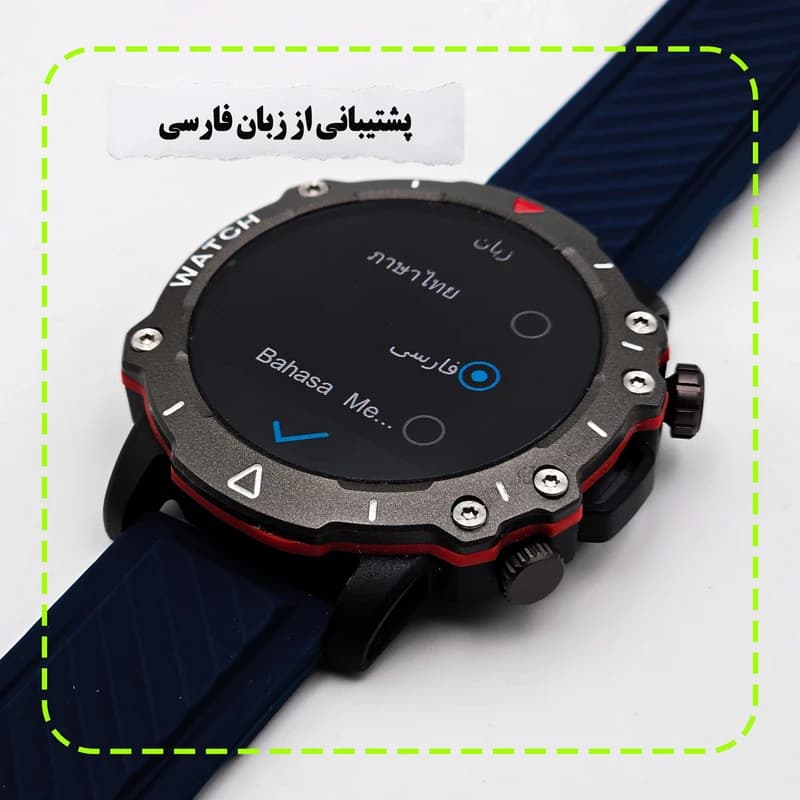 ساعت هوشمند ریولینک مدل RL-2 Pro سایز ۴۷ میلی متر با سه عدد بند — تصویر ۳