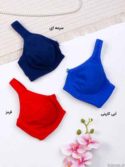 سوتین پرسی نخی فنردار ایزابلا کد 037 | کاپ بدون درز — تصویر ۶