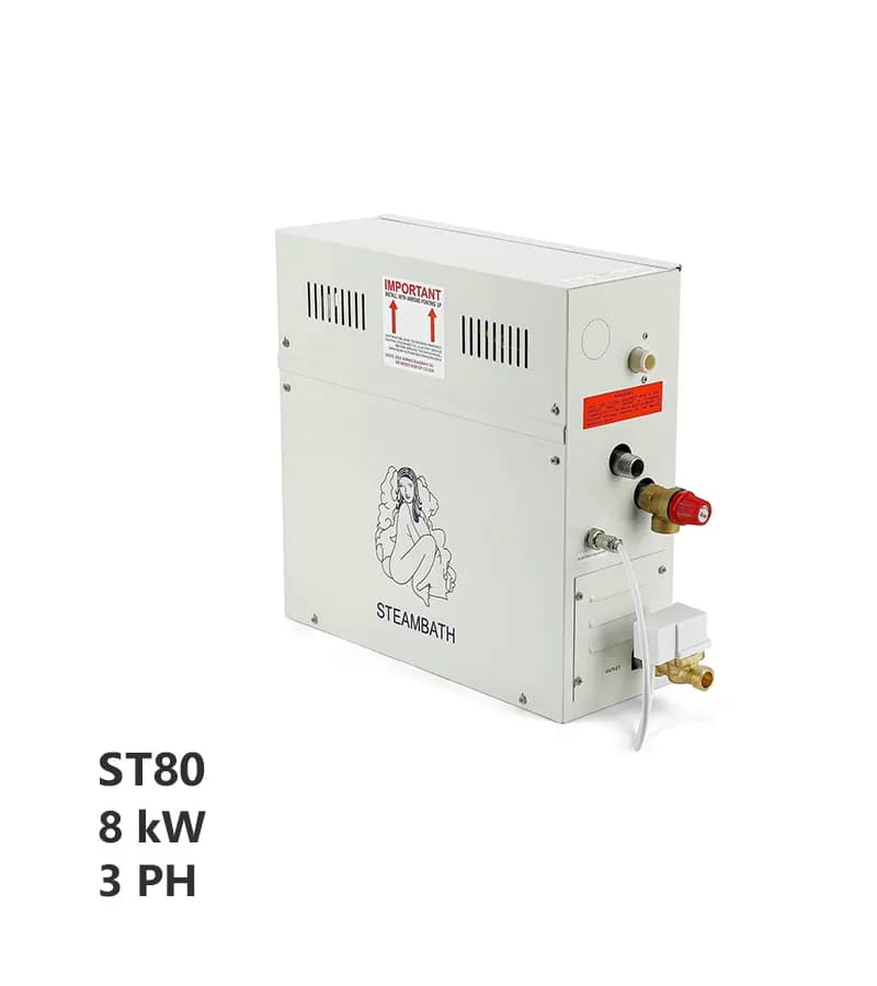 بخارساز برقی سونا بخار آسترال مدل ST80 — تصویر ۳
