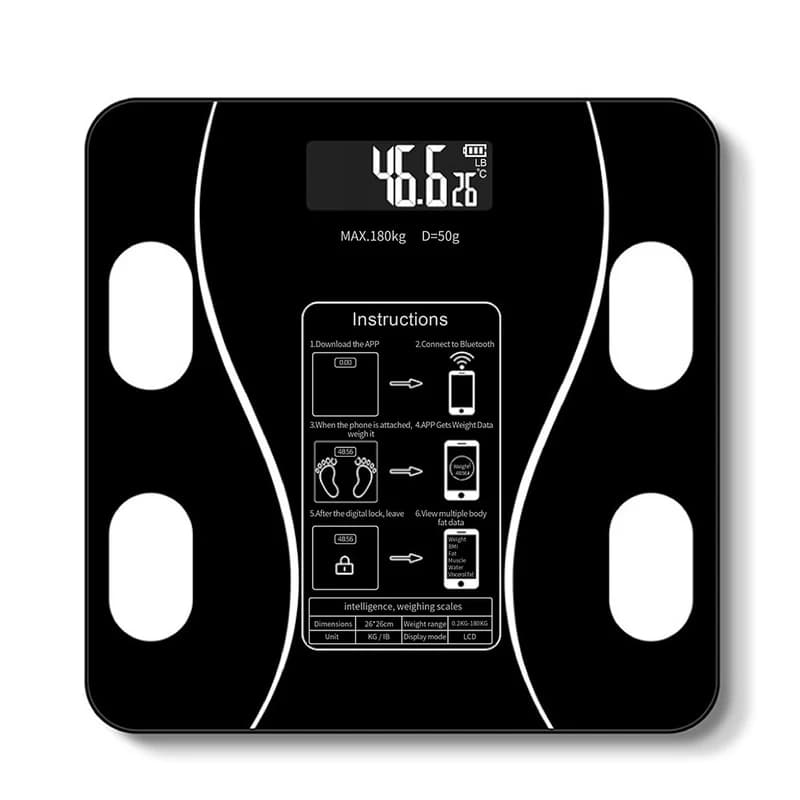 ترازو دیجیتال هوشمند مدل M-300 با قابلیت سنجش شاخصهای بدنی و BMI