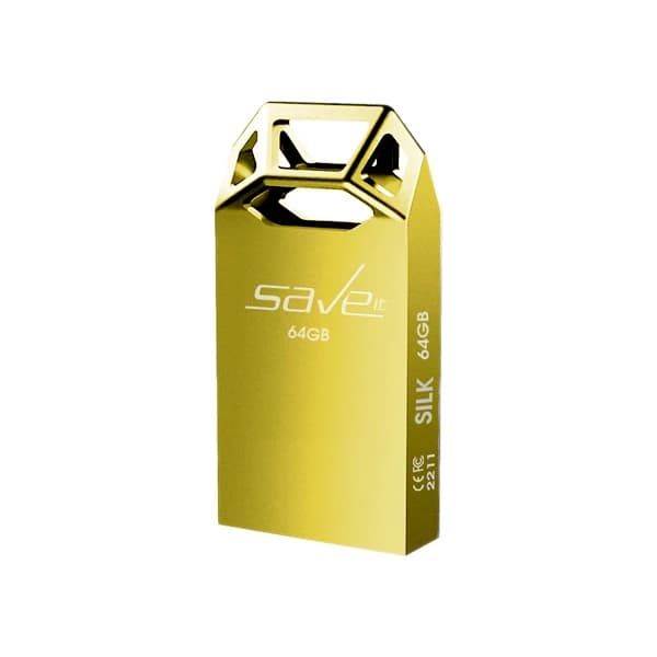 فلش مموری سیویت مدل SILK ظرفیت 64 گیگابایت رنگ طلایی