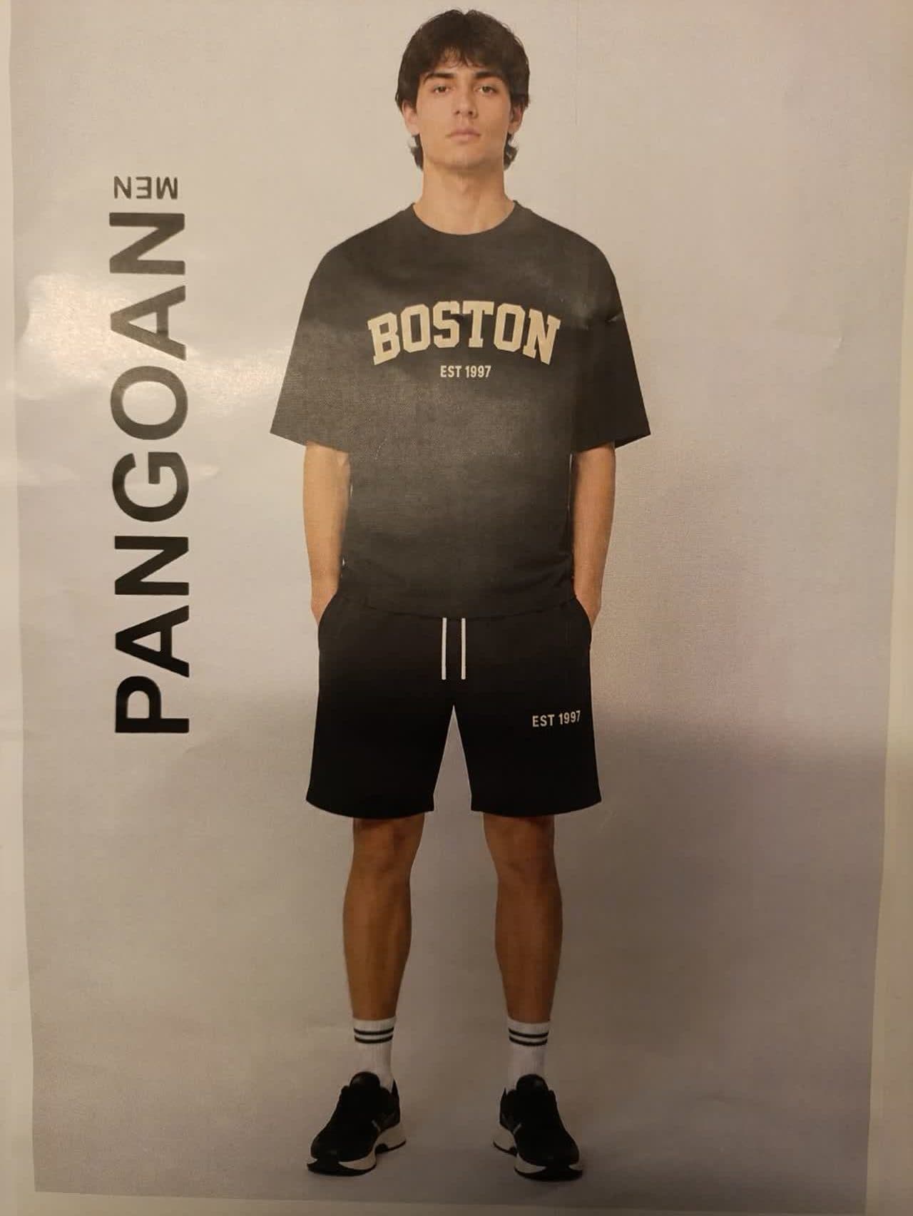 ست تیشرت و شلوارک مردانه پنگوئن کد ۳۰۳۱۸ | لباس راحتی باکیفیت | گالری سنجاقک — تصویر ۶