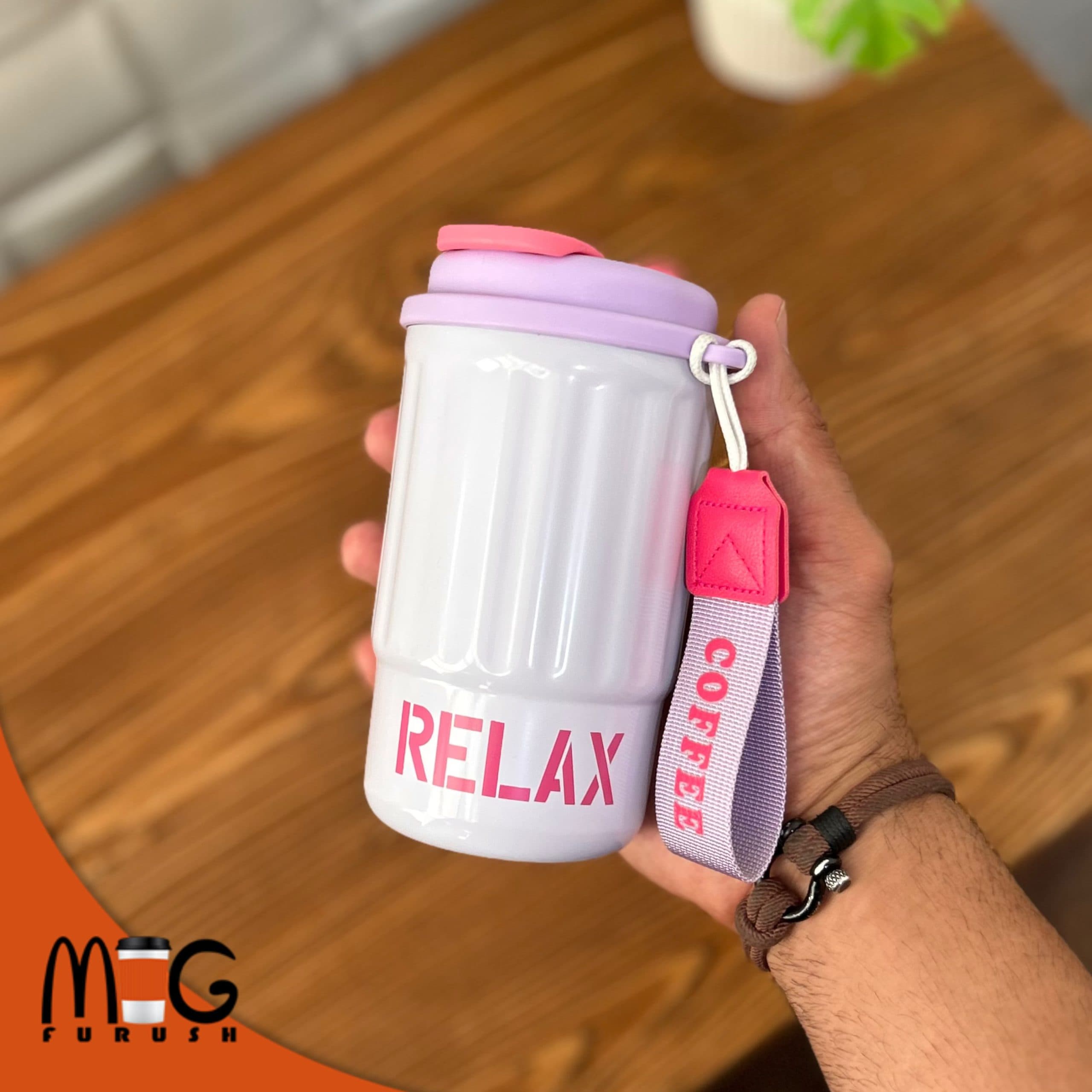 تراول ماگ دو حالته 400 میل ریلکس relax — تصویر ۹