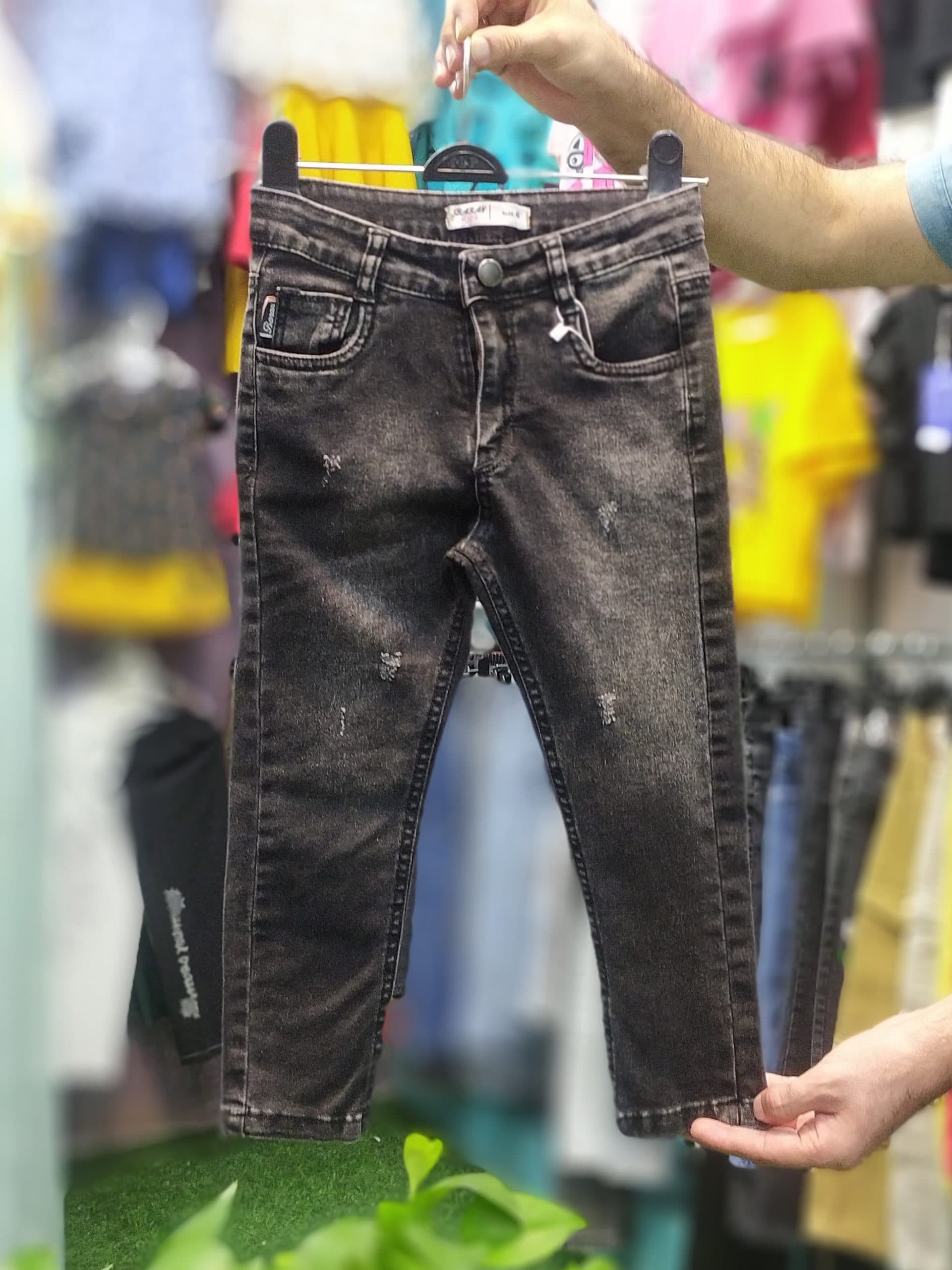 شلوار جین اسپرت بچگانه 1150 — تصویر ۶