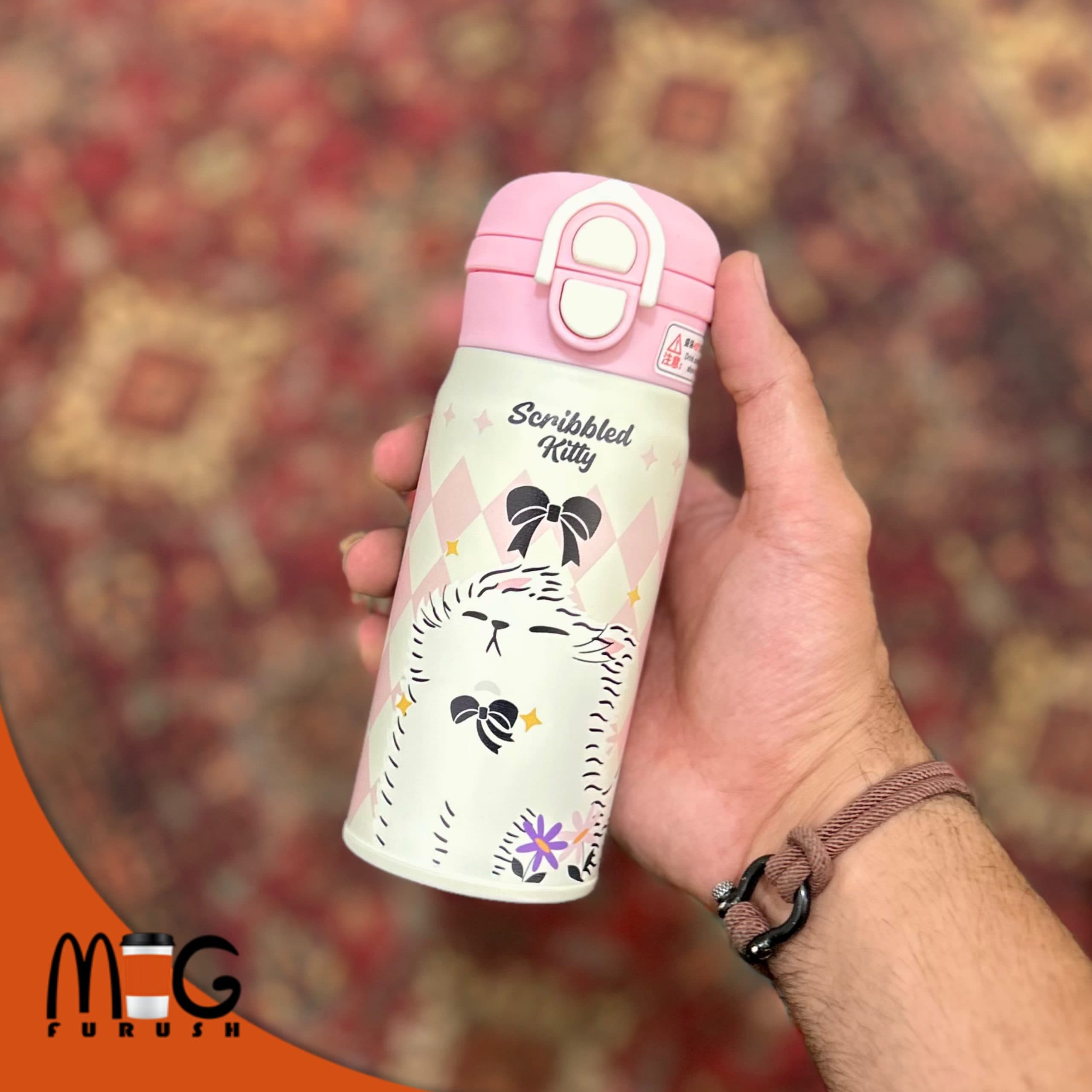 تراول ماگ دو حالته انیمال کوچک yimi — تصویر ۹