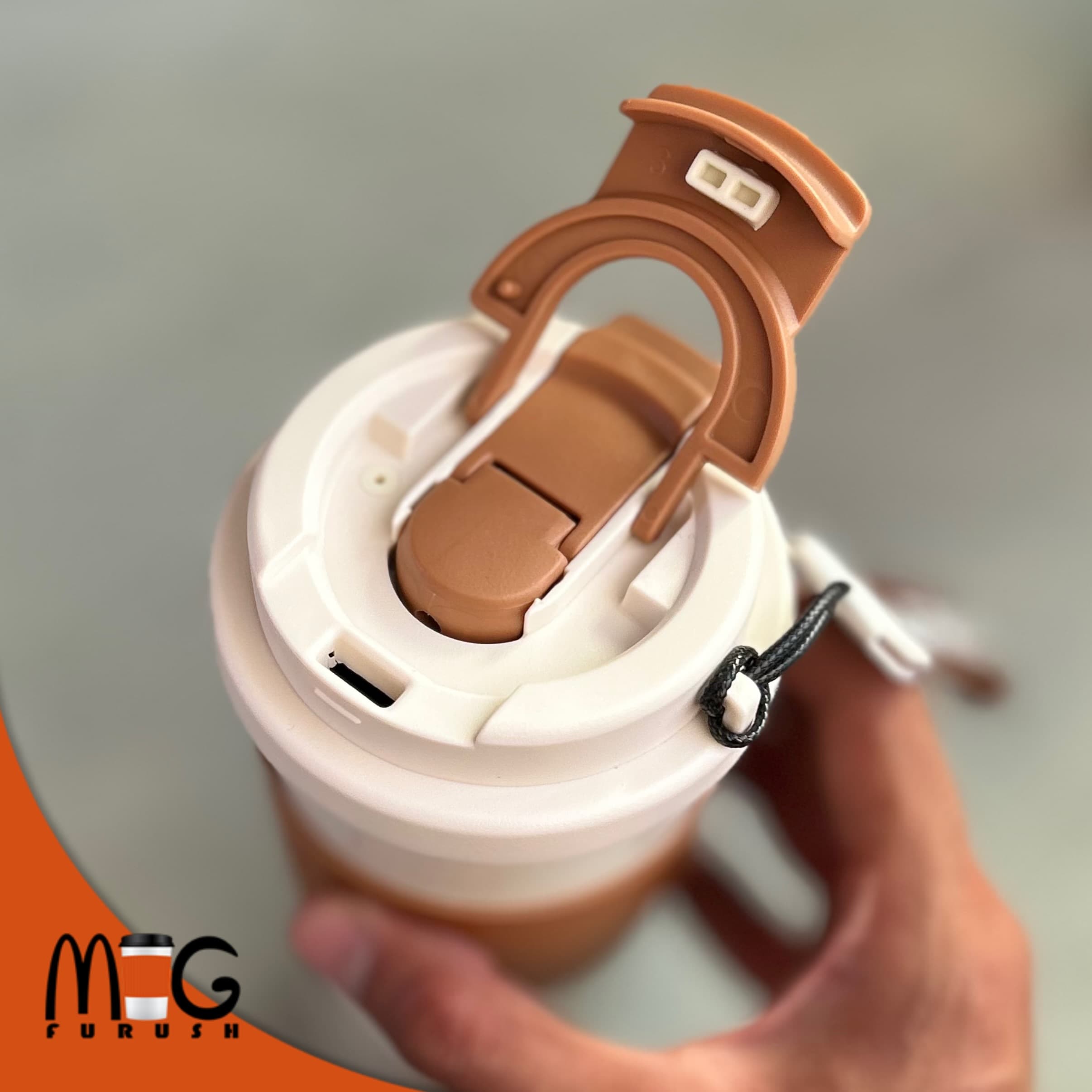 تراول ماگ دوحالته دورچرمی کافی coffee — تصویر ۱۱