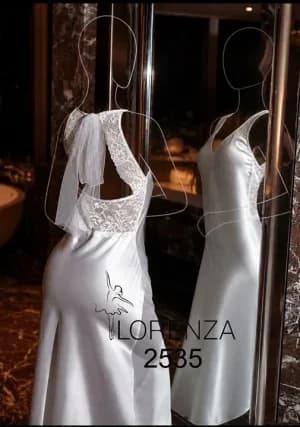 لباس خواب بلند ساتن لورنزا کد ۲۵۳۵ | گالری سنجاقک