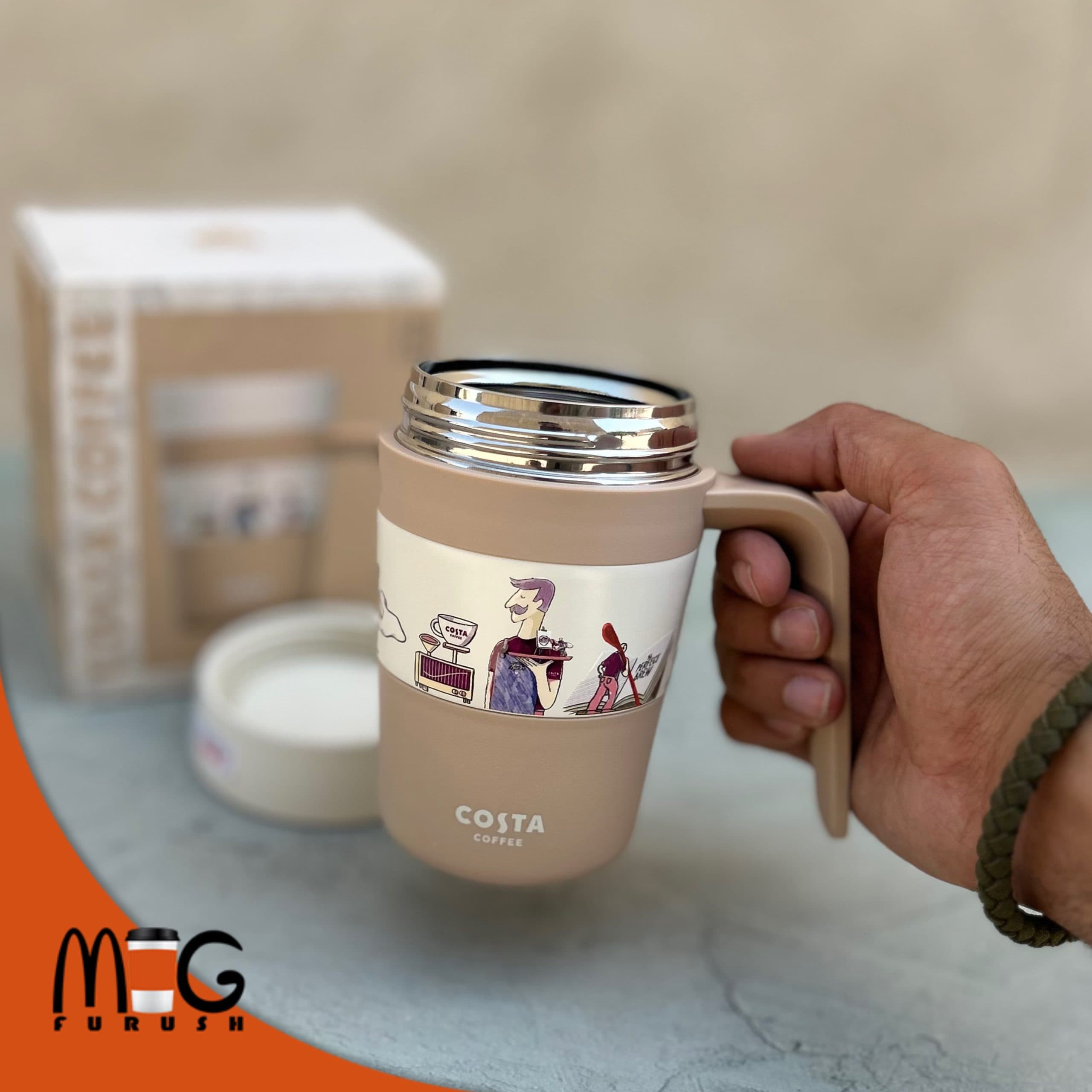 تراول ماگ دسته دار باریستا برند کاستا کافی costa coffee — تصویر ۶