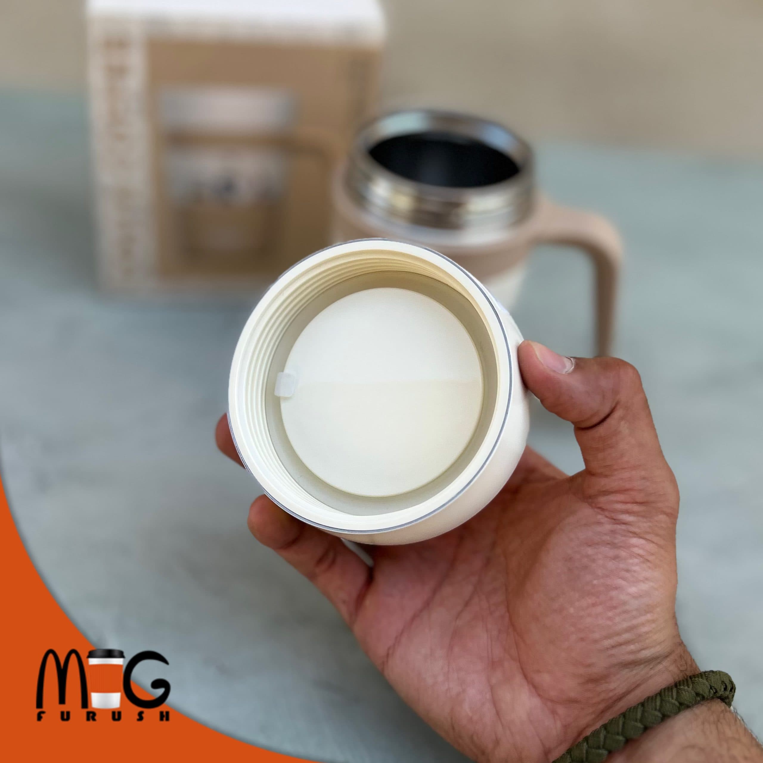 تراول ماگ دسته دار باریستا برند کاستا کافی costa coffee — تصویر ۵