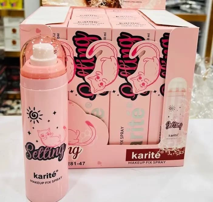 اسپری فیکس آرایش کاریته ۱۵۰ میلی‌ لیتر | Karite Makeup Fix Spray — تصویر ۲