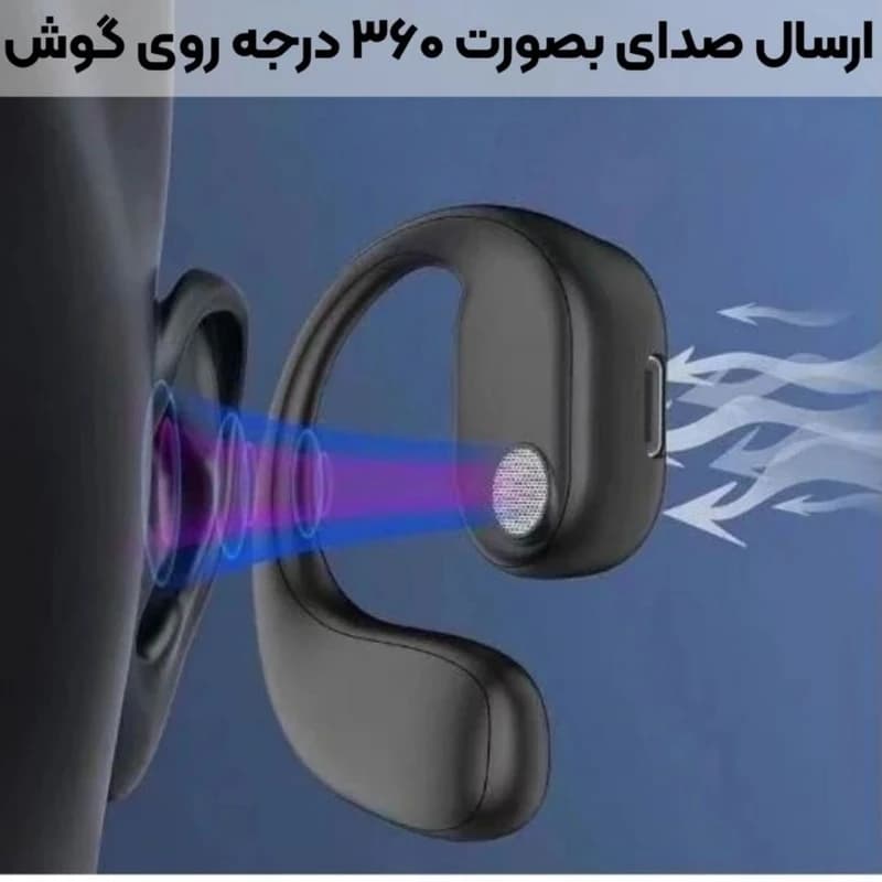 هندزفری بلوتوثی ردمیکس تک گوشی مدل MI-13 — تصویر ۵