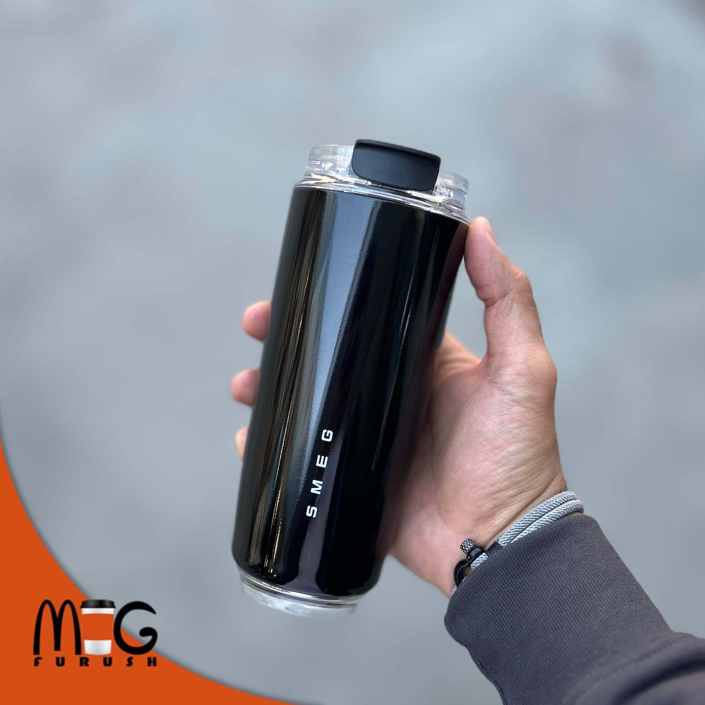تراول ماگ wall mug برند smeg اسمگ ۴۴۰میل (درجه ۱) — تصویر ۱۰