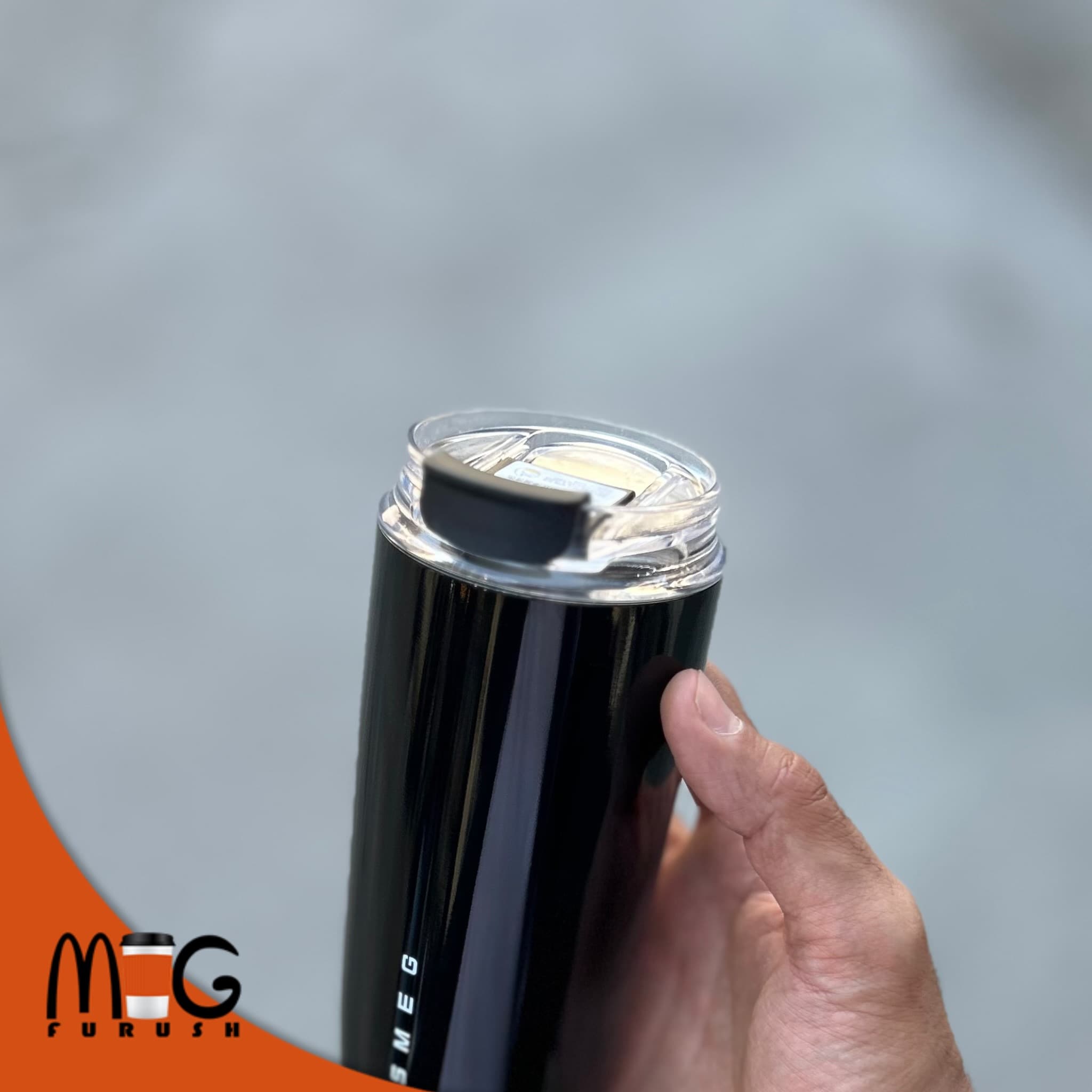 تراول ماگ wall mug برند smeg اسمگ ۴۴۰میل (درجه ۱) — تصویر ۸