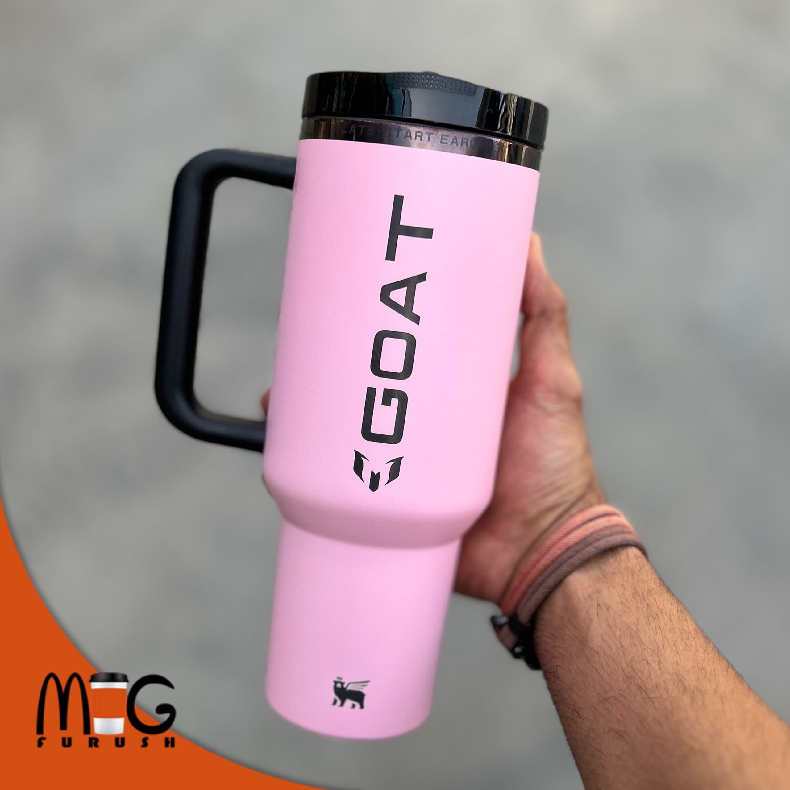 تاملر استنلی 40oz messi — تصویر ۵