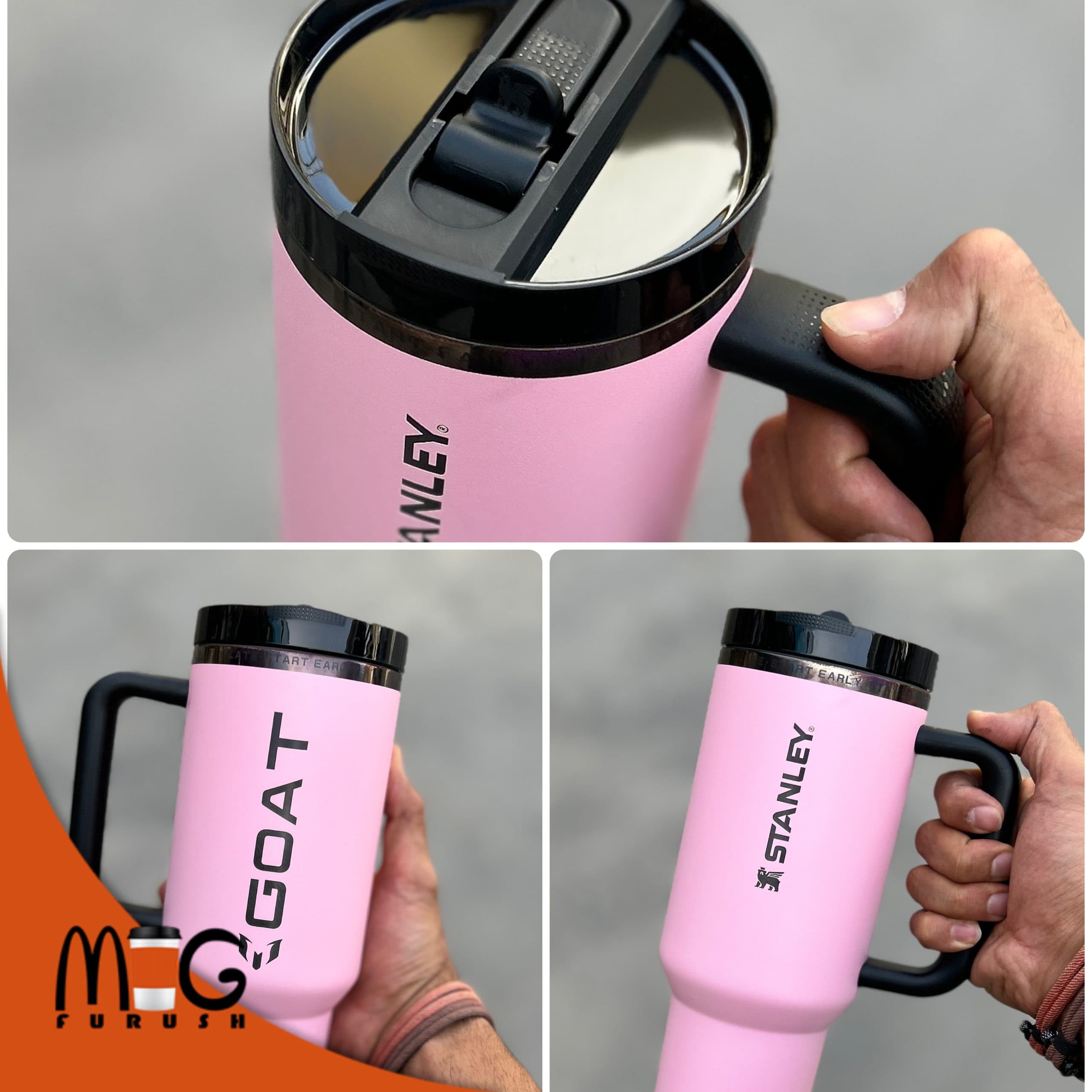 تاملر استنلی 40oz messi — تصویر ۶